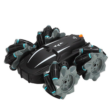 Remote Control Tumbling Stunt Double - Sided Car Rotating Charging Light Drift Racing Car - Zambeel