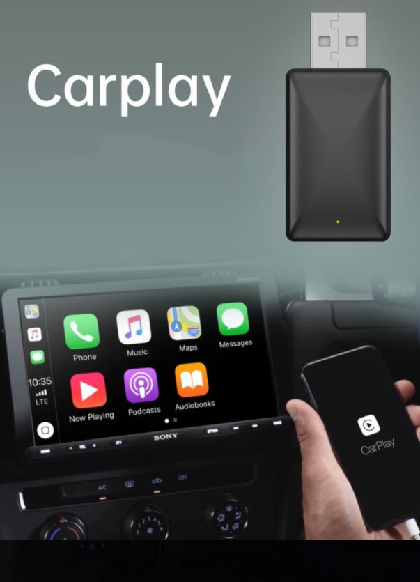 2 - in - 1 Wireless Car Adapter - Zambeel