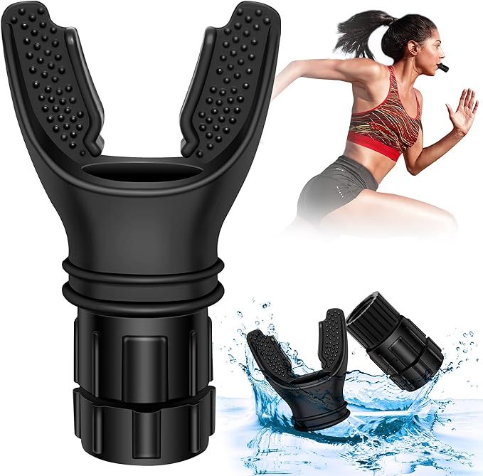 Breathing Trainer Respirator Fitness Equipment Exercise Lung Face Mouthpiece For Household Healthy Care Accessories - Zambeel