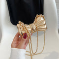Butterfly Metal Lipstick Pack Women's Fashion Advanced Mini Chain Crossbody - Zambeel
