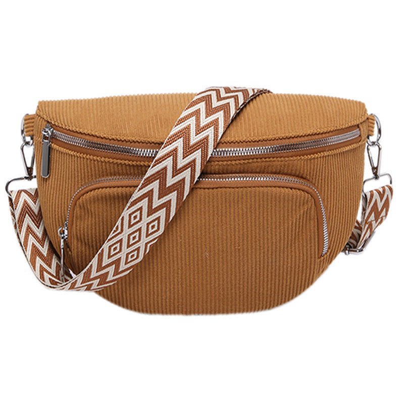Cross - border Hot Extra Large Waist Bag Chest Bag Large Capacity - Zambeel