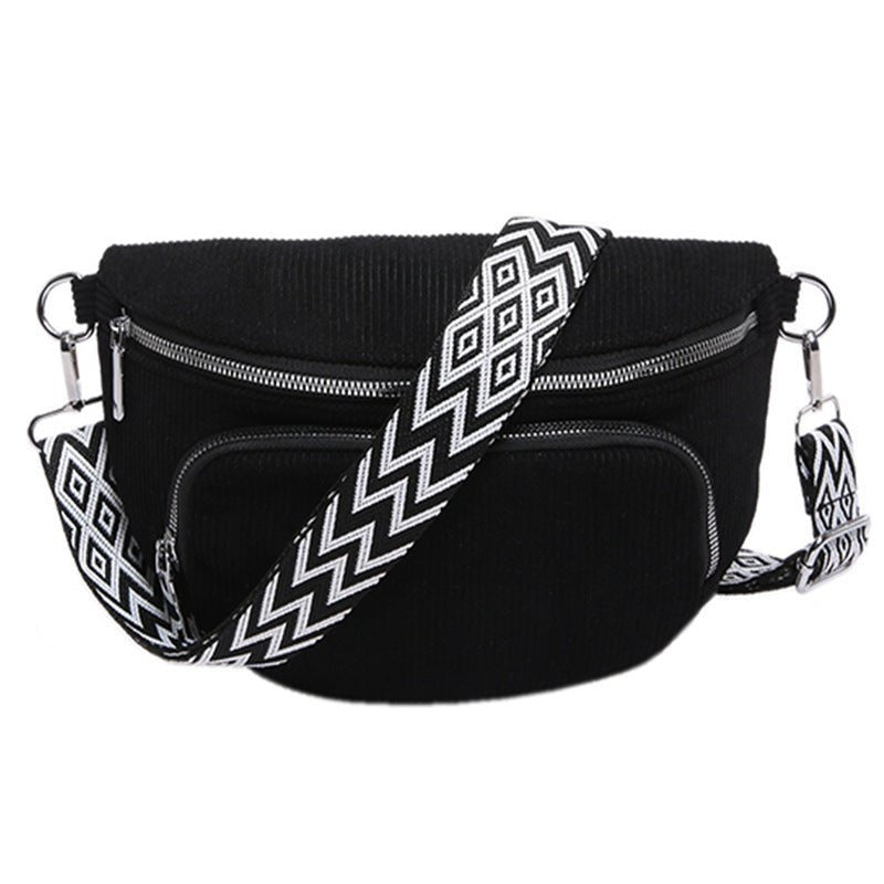 Cross - border Hot Extra Large Waist Bag Chest Bag Large Capacity - Zambeel