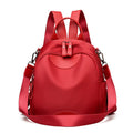 Large Capacity Travel Women's Casual Oxford Cloth Backpack - Zambeel
