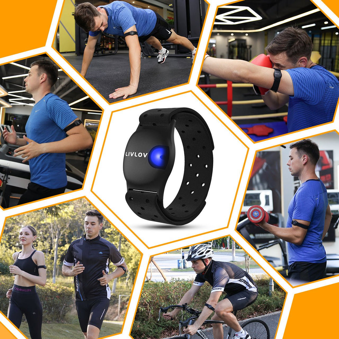 Marathon Running Outdoor Fitness Exercise Heart Rate Monitor - Zambeel