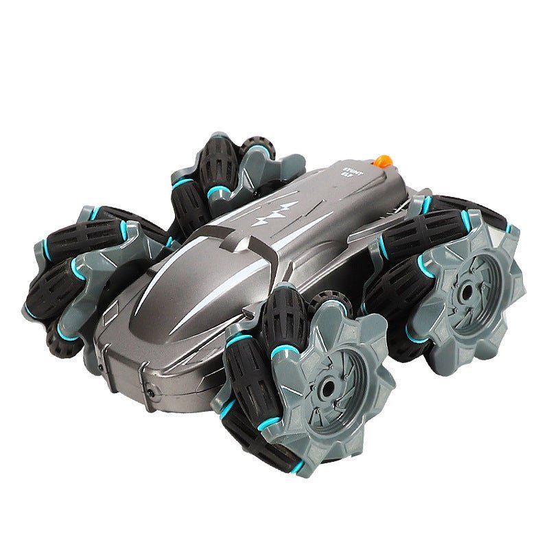 Remote Control Tumbling Stunt Double - Sided Car Rotating Charging Light Drift Racing Car - Zambeel