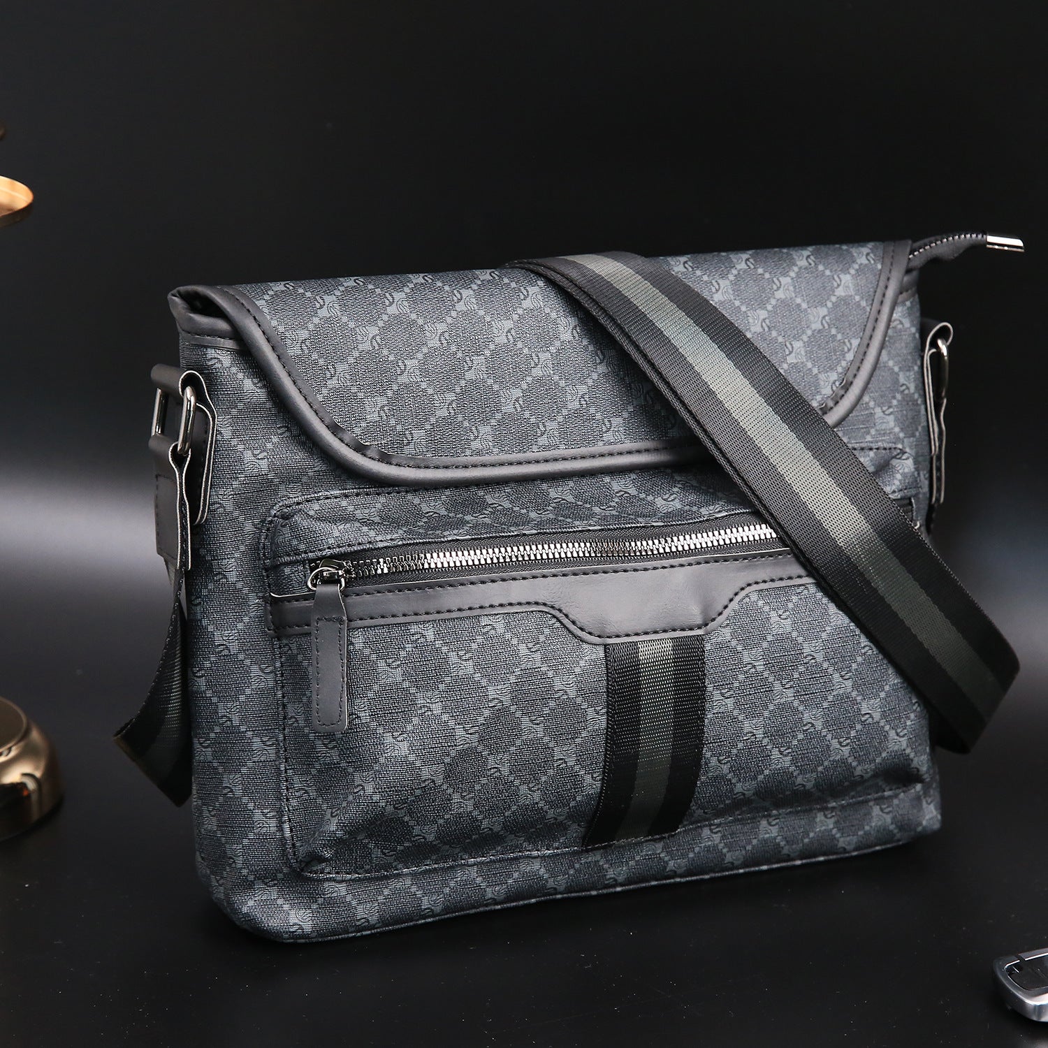 Trendy Brand Men's Crossbody Backpack Fashion Shoulder Bag - Zambeel