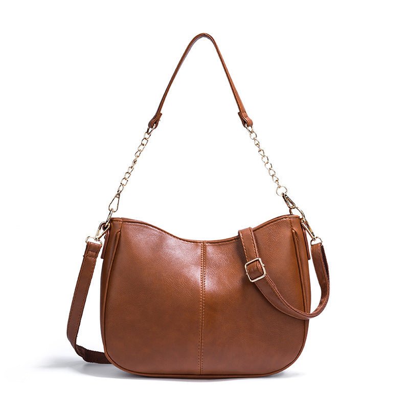 Women's Simple Fashion Shoulder Messenger Bag - Zambeel
